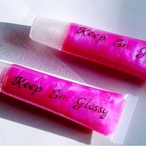 “Passion Fruit Lipgloss” Pink/Purple tinted Gloss by Keepemglossy.com